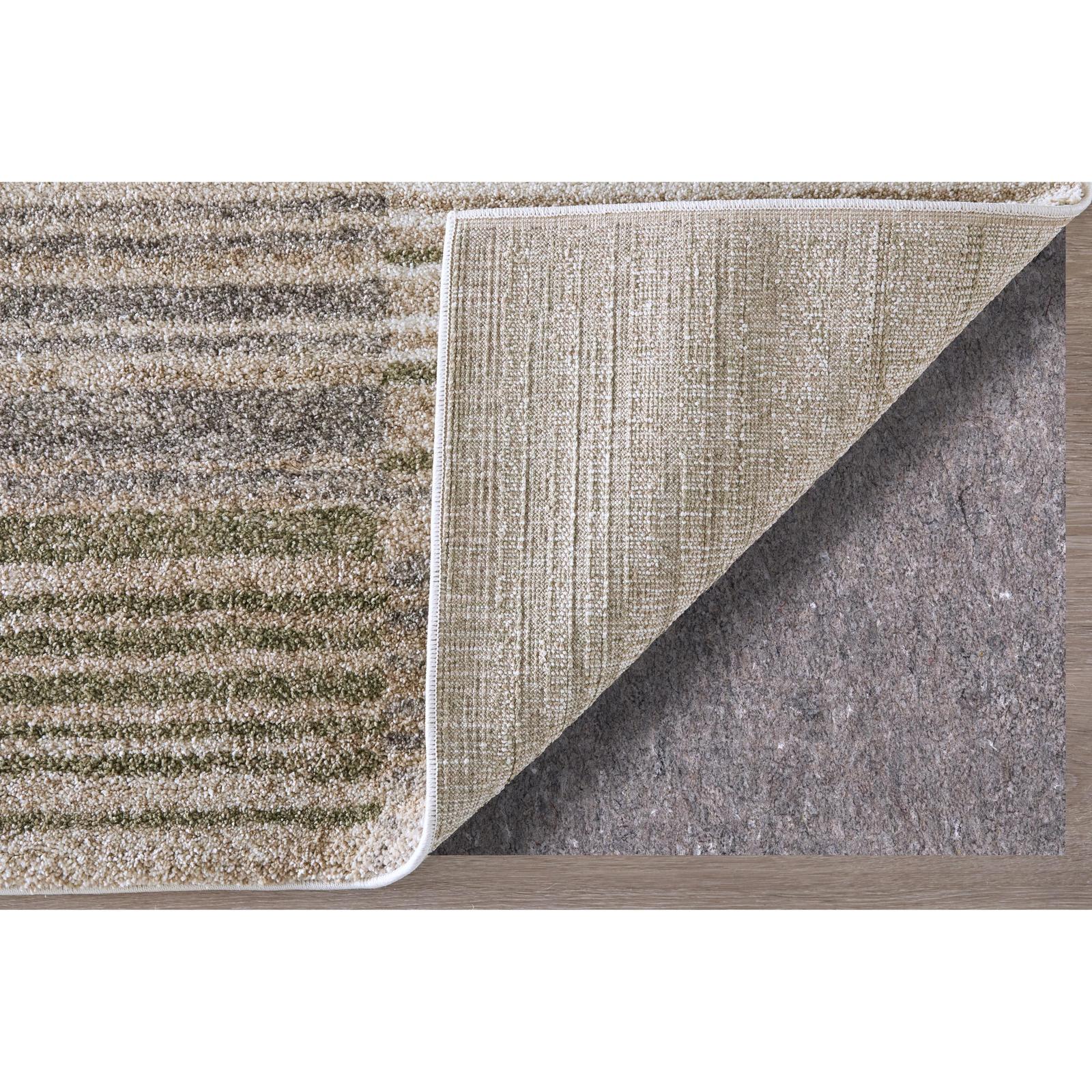 Feizy Richmond 39R3F Modern Geometric Rug in Ivory/Gray/Tan