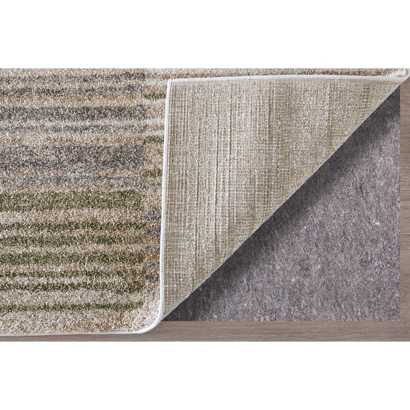 Feizy Richmond 39R3F Modern Geometric Rug in Ivory/Gray/Tan