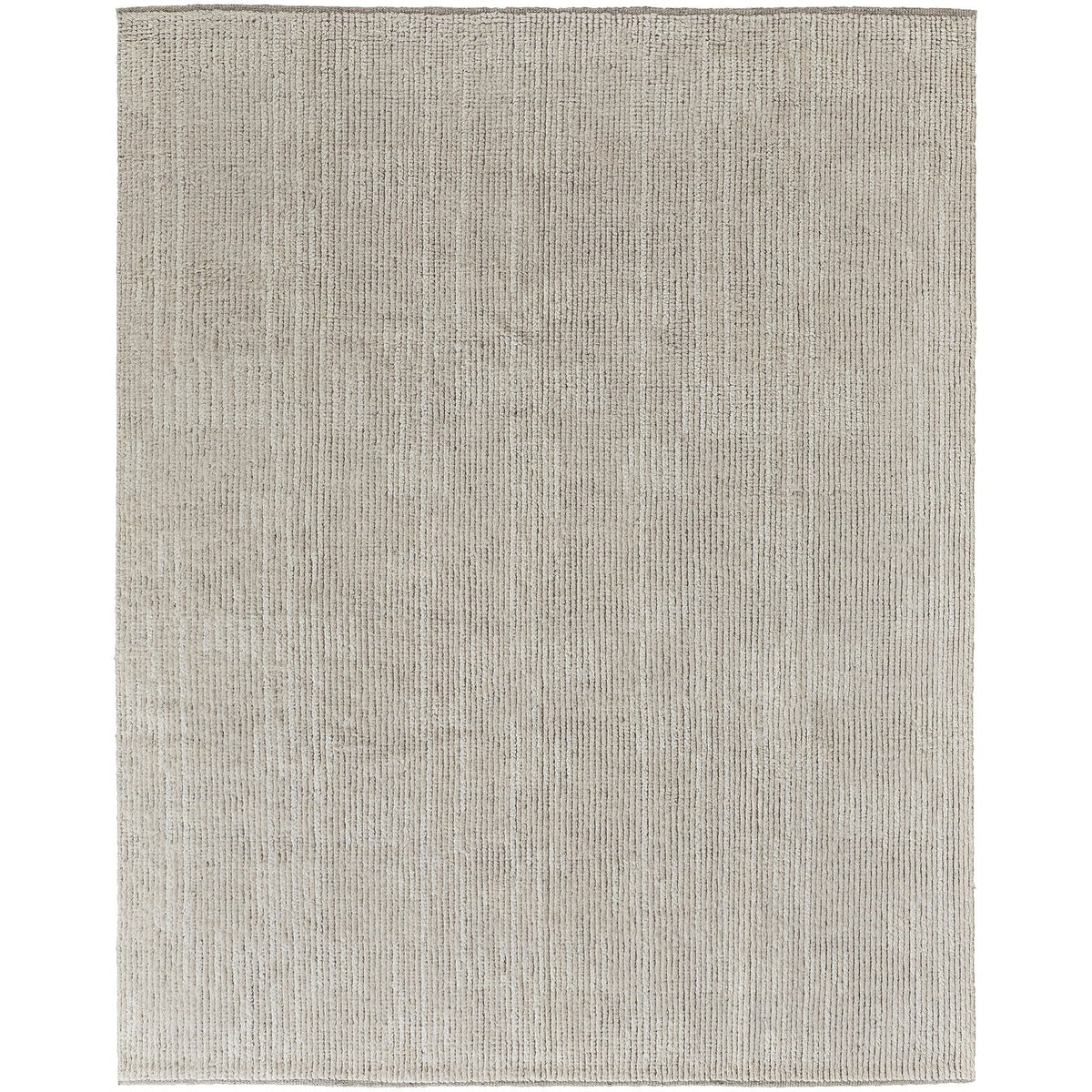 Feizy Alford 6922F Modern Solid in Ivory/Tan