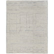 Feizy Navaro 8913F Modern Distressed Rug in Ivory/Gray/Blue