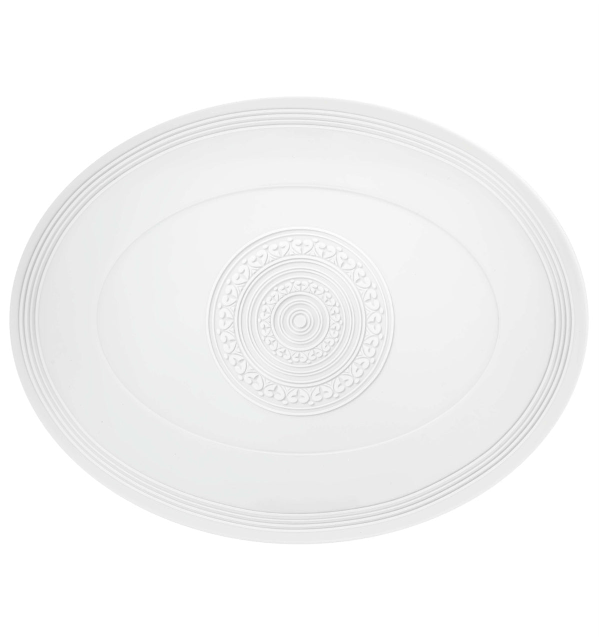 Vista Alegre Ornament Small Oval Platter By Sam Baron