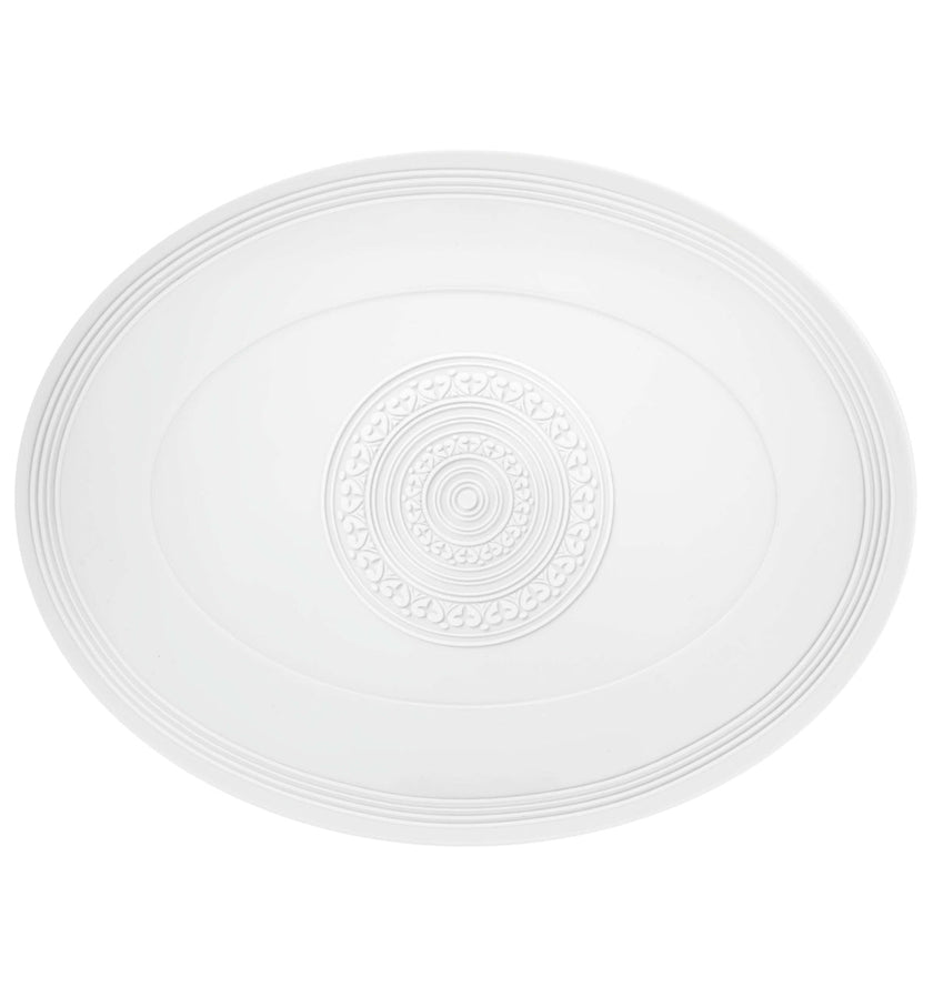 Vista Alegre Ornament Small Oval Platter By Sam Baron