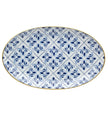 Vista Alegre Transatlantica Small Oval Platter By Brunno Jahara