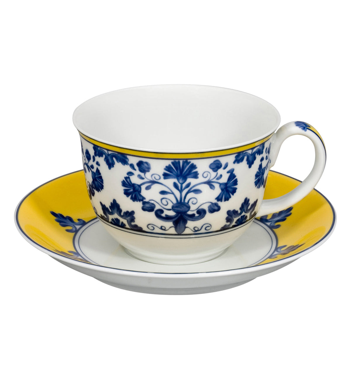 Vista Alegre Castelo Branco Tea Cup And Saucer