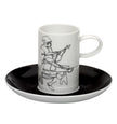 Vista Alegre Fado Coffee Cups & Saucers - Set of 4
