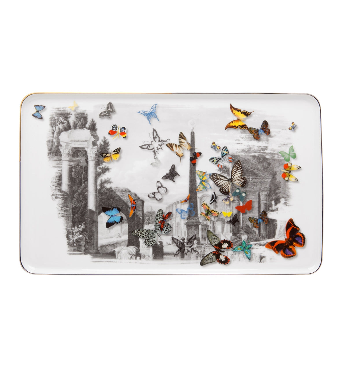 Vista Alegre Christian Lacroix - Forum Large Rectangular Tray By Christian Lacroix