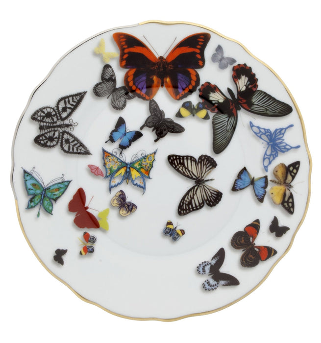 Vista Alegre Christian Lacroix - Butterfly Parade Bread and Butter Plate By Christian Lacroix