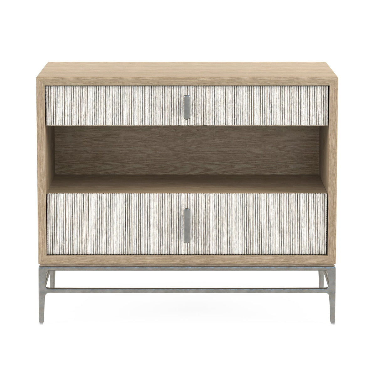 Jonathan Charles Clapotis Danish Cord Nightstand