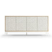 Jonathan Charles Pelagic Cast Metal Credenza
