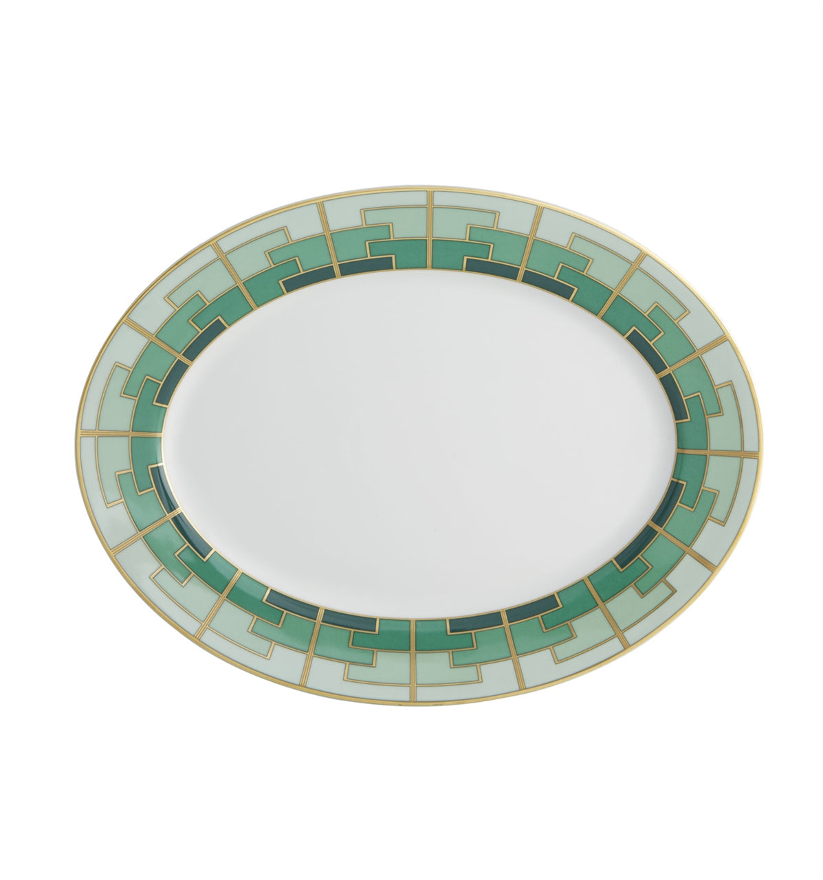 Vista Alegre Emerald Small Oval Platter