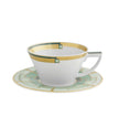 Vista Alegre Emerald Tea Cup And Saucer