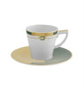 Vista Alegre Emerald Espresso Cup and Saucer
