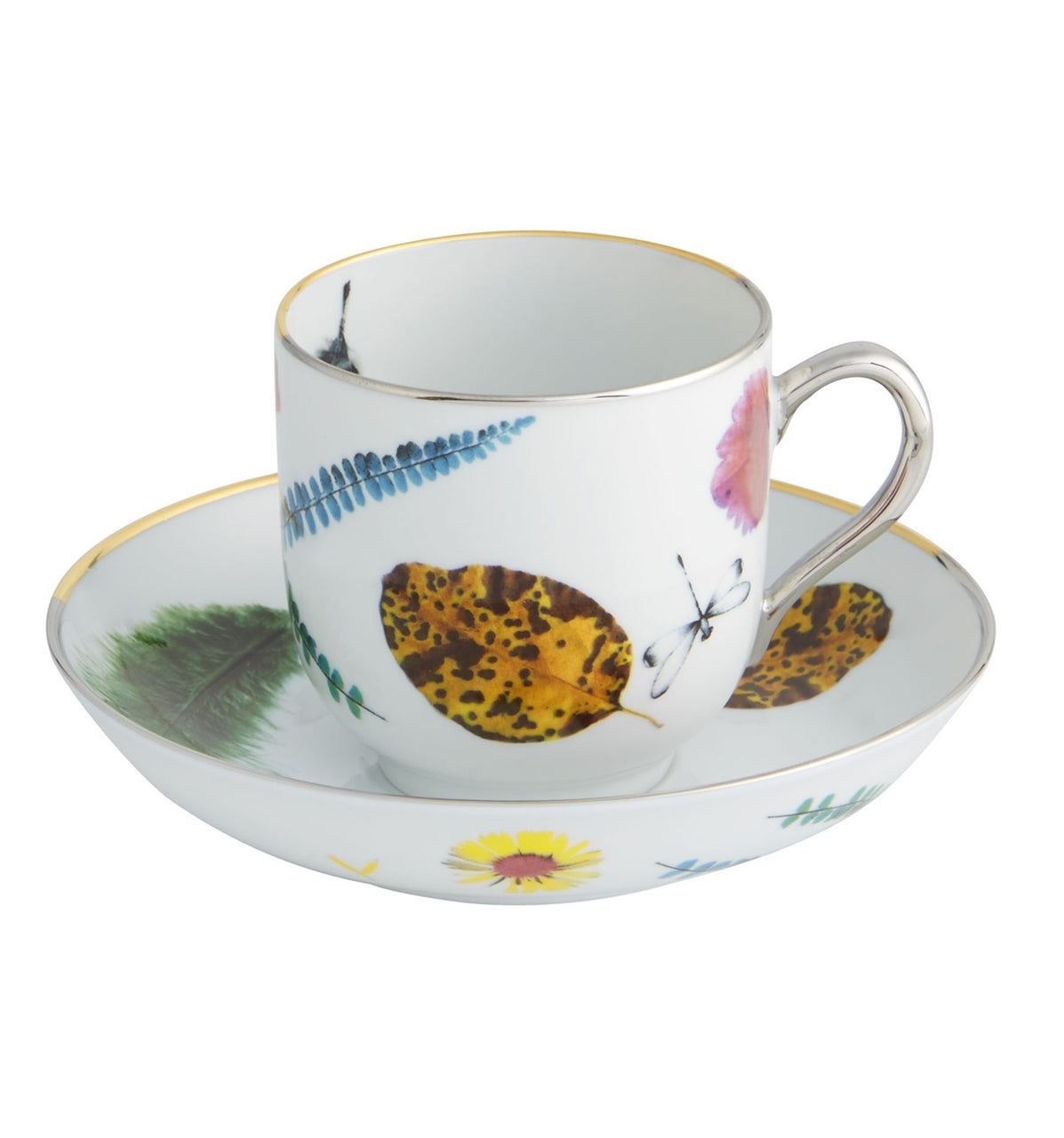 Vista Alegre Christian Lacroix - Caribe Tea Cup And Saucer By Christian Lacroix