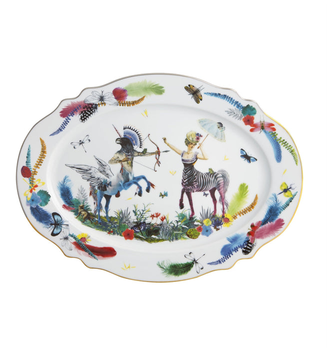 Vista Alegre Christian Lacroix - Caribe Oval Platter By Christian Lacroix