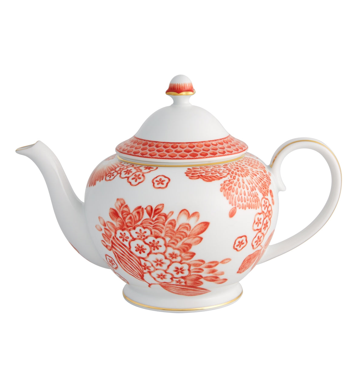 Vista Alegre Coralina Tea Pot By Oscar de La Renta