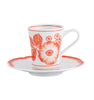 Vista Alegre Coralina Coffee Cup & Saucer By Oscar de La Renta