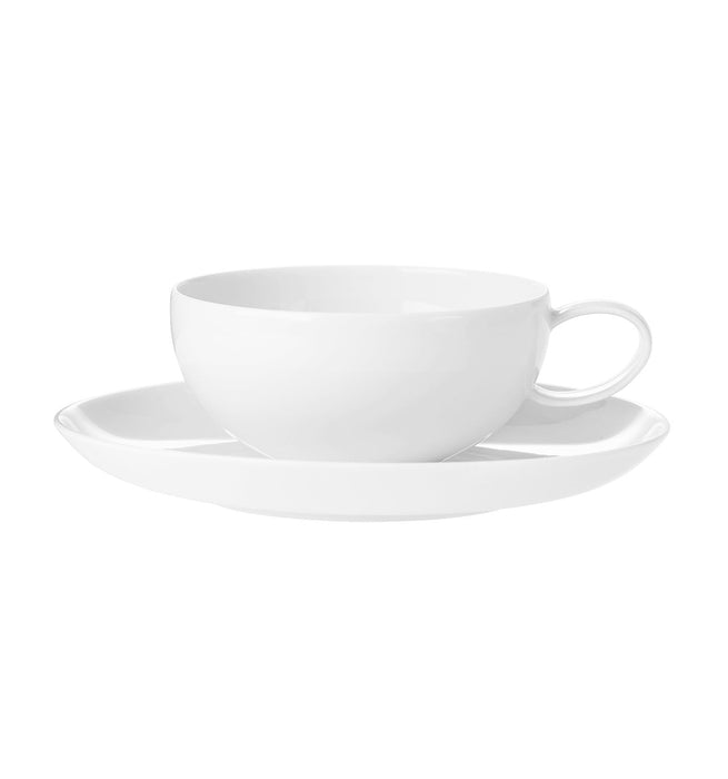 Vista Alegre Domo White Tea Cup And Saucer