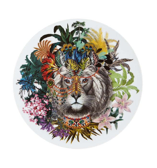 Vista Alegre Christian Lacroix - Love Who You Want Charger Plate Jungle King By Christian Lacroix
