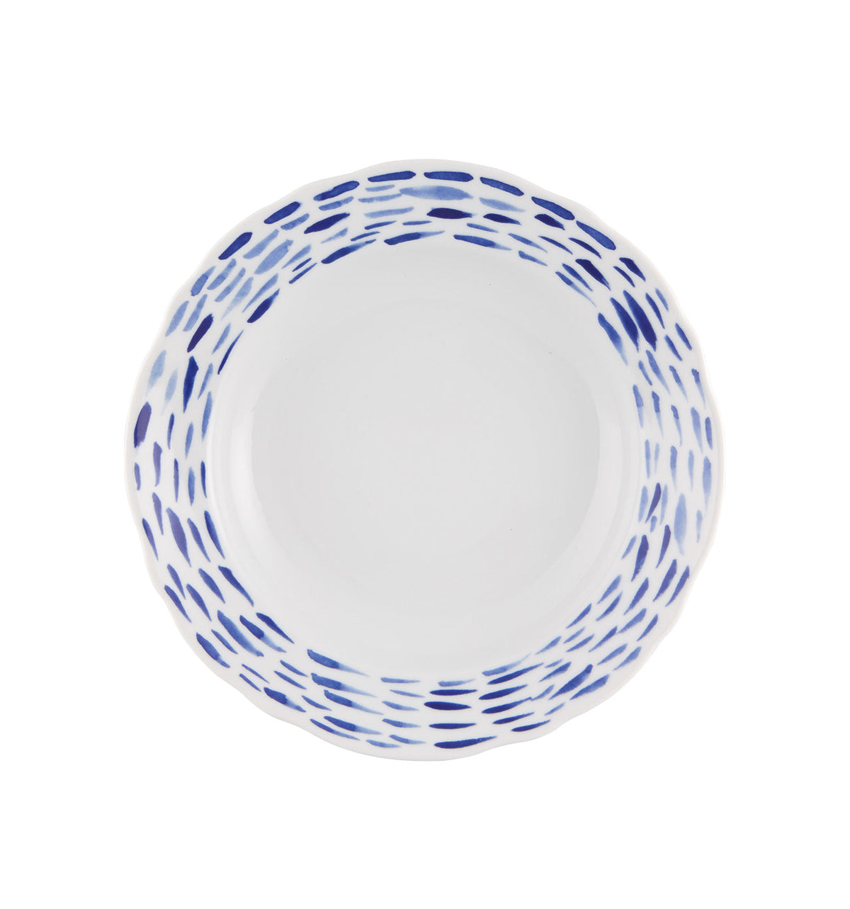 Vista Alegre Folkifunki Soup Plate Blue By Jaime Hayon — Grayson Luxury