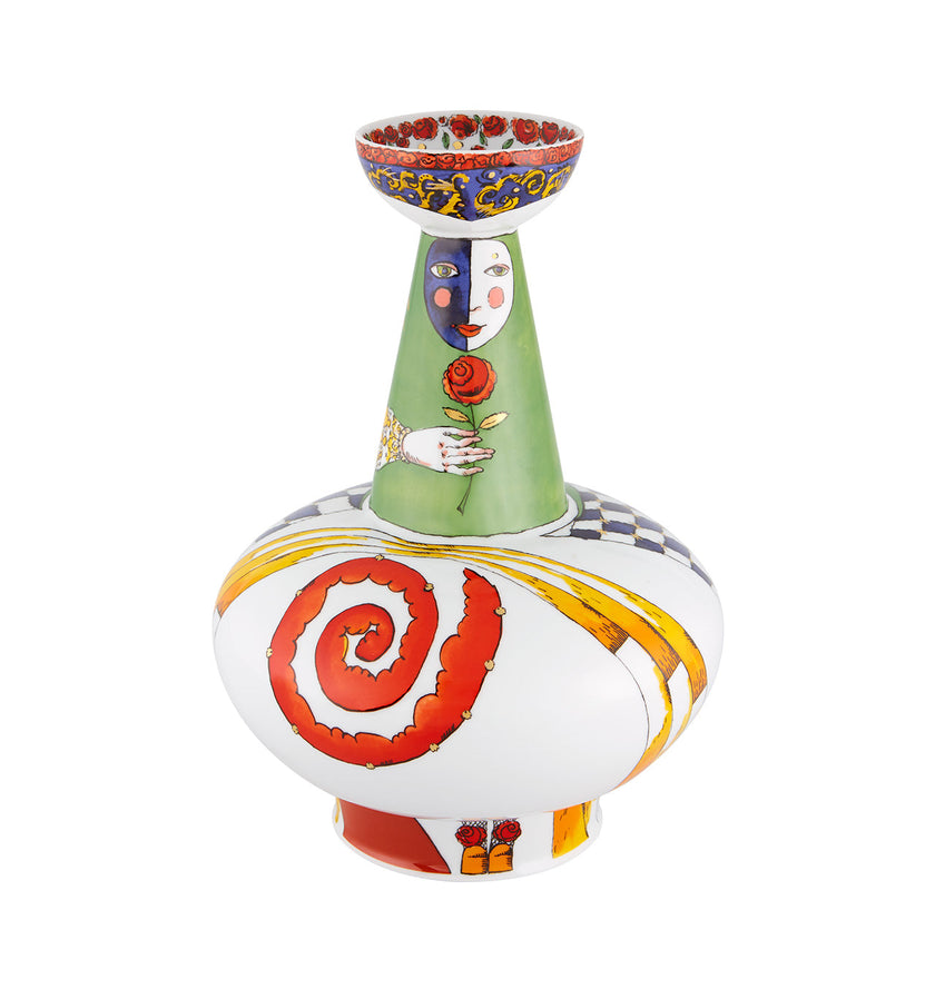 Vista Alegre Mariinsky Vase Joker By Mara Dolinskaia