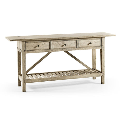 Jonathan Charles Inclination Rustic French Console