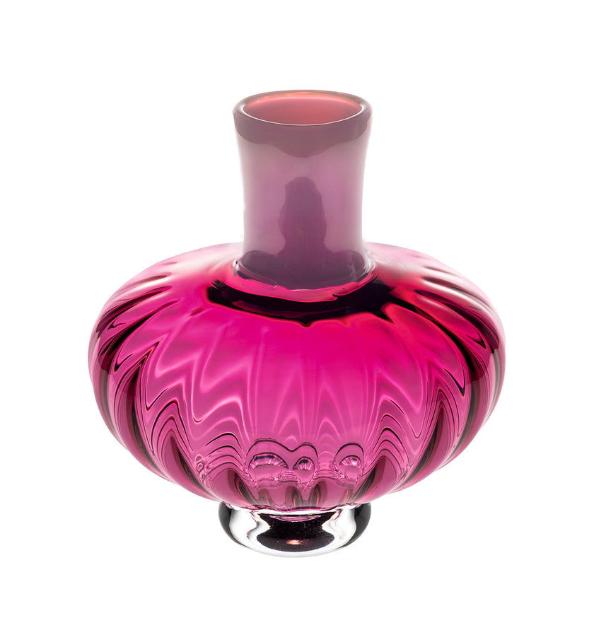 Vista Alegre unica Case with Small Vase Caneleto Pink