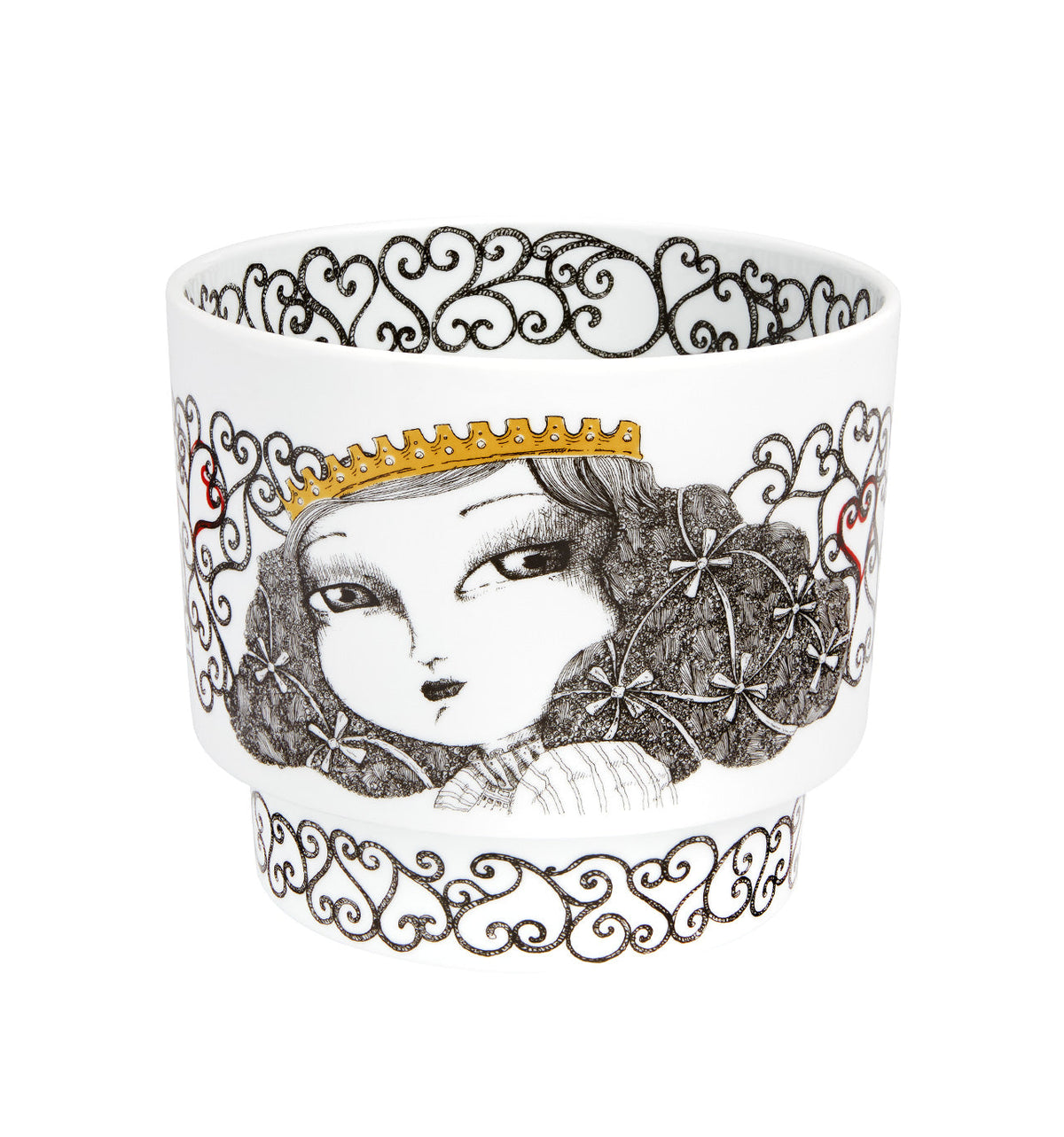 Vista Alegre Rainhas De Portugal Cachepot Queen Ines De Castro By Helia Aluai