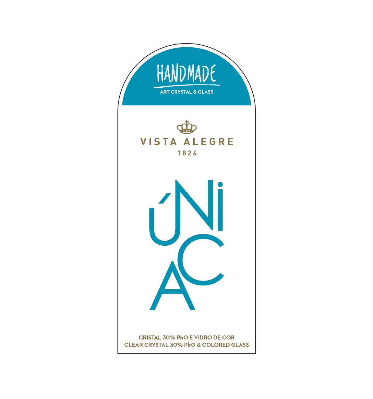 Vista Alegre unica Case with Large Vase Caneleto Blue