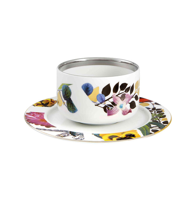 Vista Alegre Christian Lacroix - Primavera Tea Cups & Saucers By Christian Lacroix - Set of 2