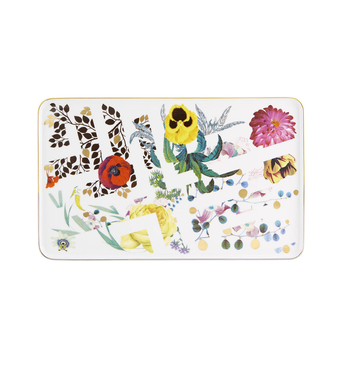 Vista Alegre Christian Lacroix - Primavera Rectangular Platter By Christian Lacroix