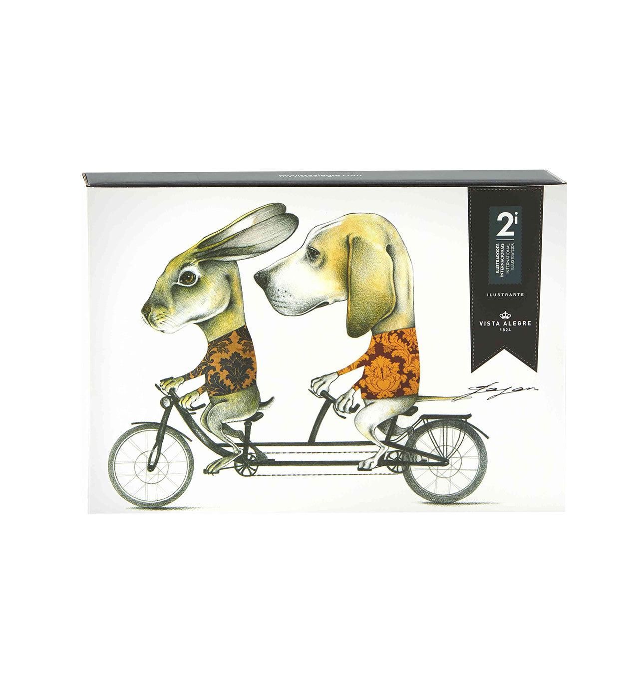 Vista Alegre 2I Rectangular Plate By Matteo Pagani