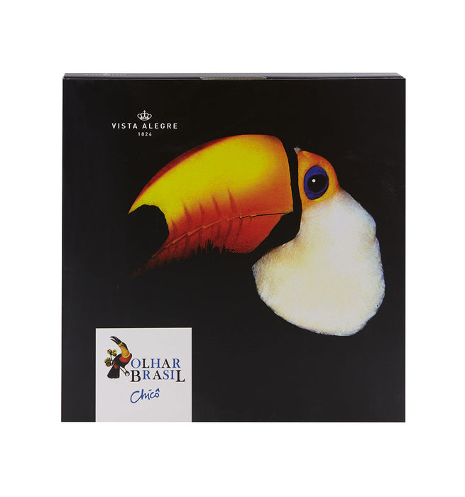 Vista Alegre Olhar O Brasil Charger Plate Toucan By Chico Gouveia