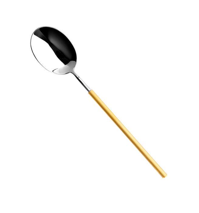 Vista Alegre Domo Handle Matt Gold Serving Spoon