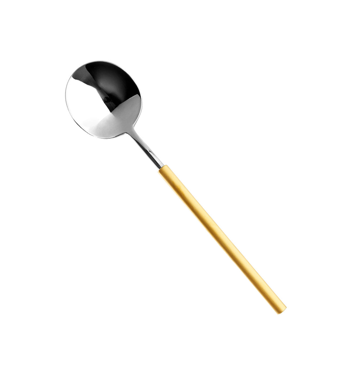 Vista Alegre Domo Handle Matt Gold Soup Spoon