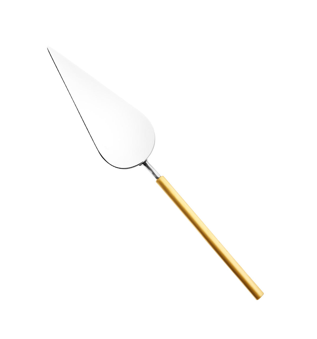 Vista Alegre Domo Handle Matt Gold Cake Server