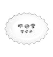 Vista Alegre Christian Lacroix - Herbariae Large Oval Platter By Christian Lacroix