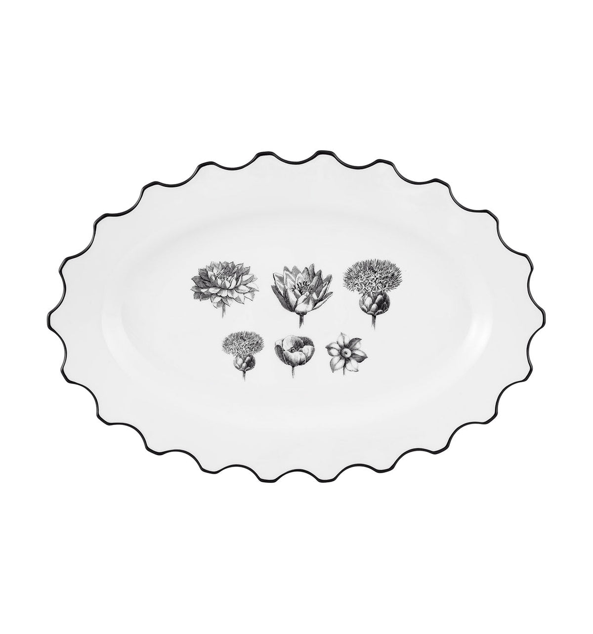 Vista Alegre Christian Lacroix - Herbariae Small Oval Platter By Christian Lacroix