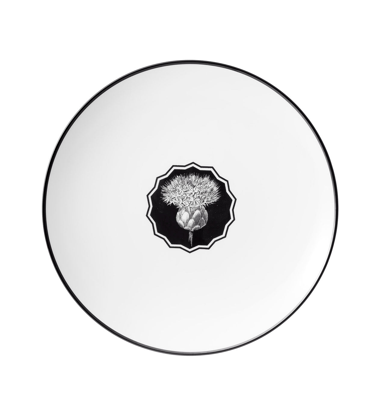 Vista Alegre Christian Lacroix - Herbariae Dessert Plate White By Christian Lacroix