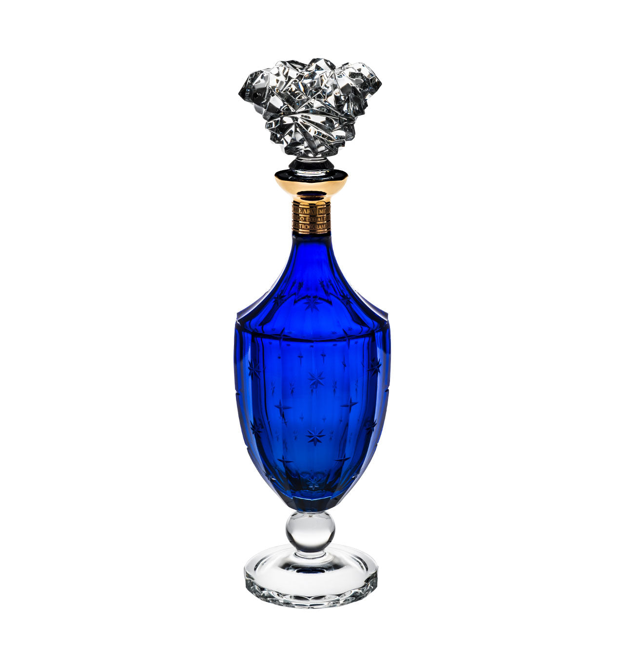Vista Alegre Ara Case with Blue Decanter
