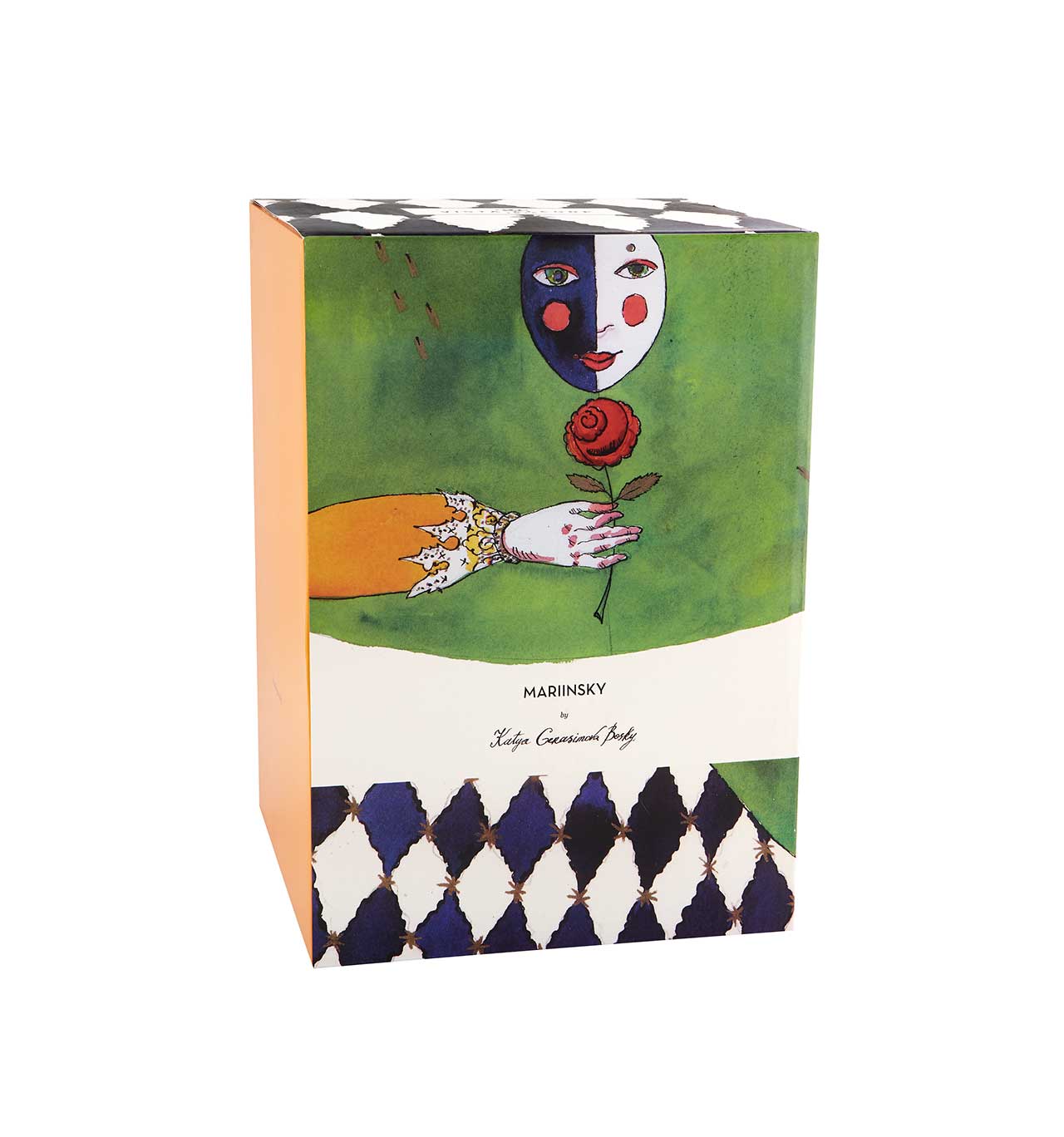 Vista Alegre Mariinsky Vase Joker By Mara Dolinskaia