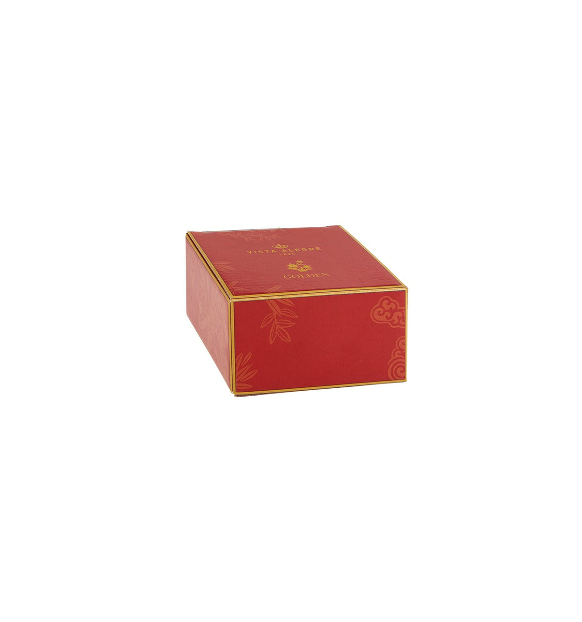 Vista Alegre Golden Large Round Box Dragon