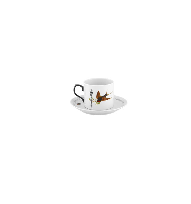 Vista Alegre Petites Histoires Tea Cup & Saucers - Set of 2