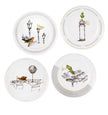 Vista Alegre Petites Histoires Dessert Plates - Set of 4