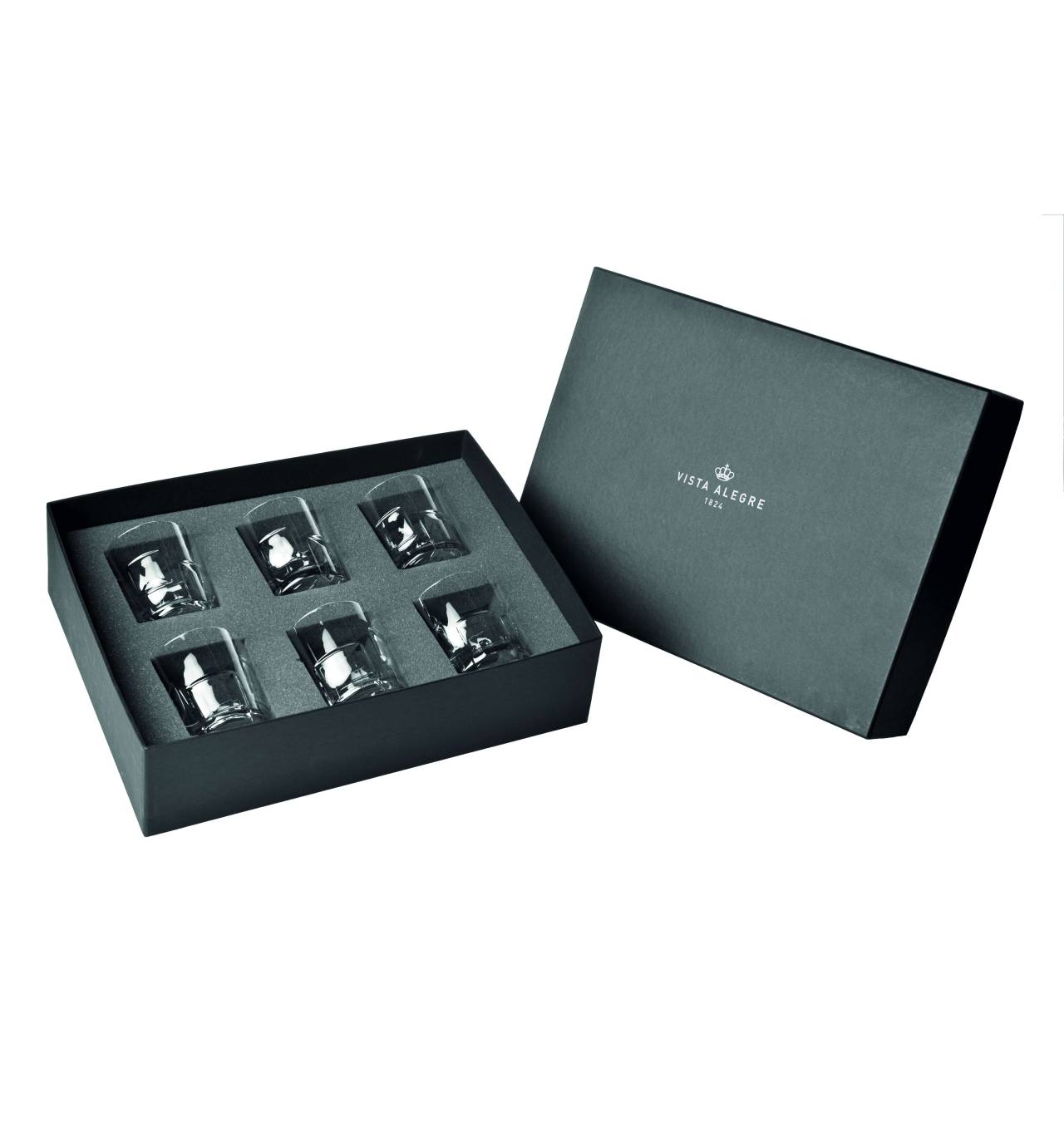 Vista Alegre Portrait Case with 6 Old Fashion