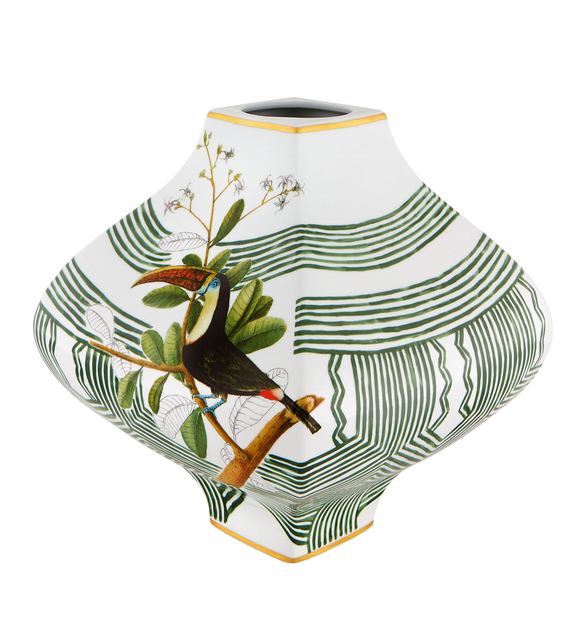 Vista Alegre Amazonia Vase Tucano