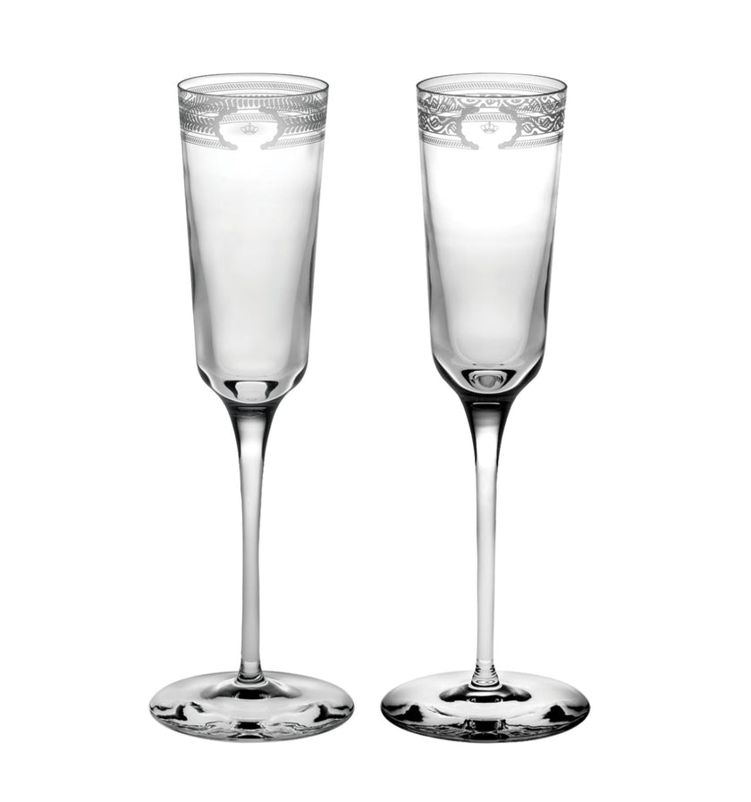 Vista Alegre Ivory Flutes - Set of 2