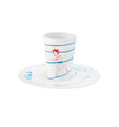 Vista Alegre Escape Goat Espresso cup and saucer V