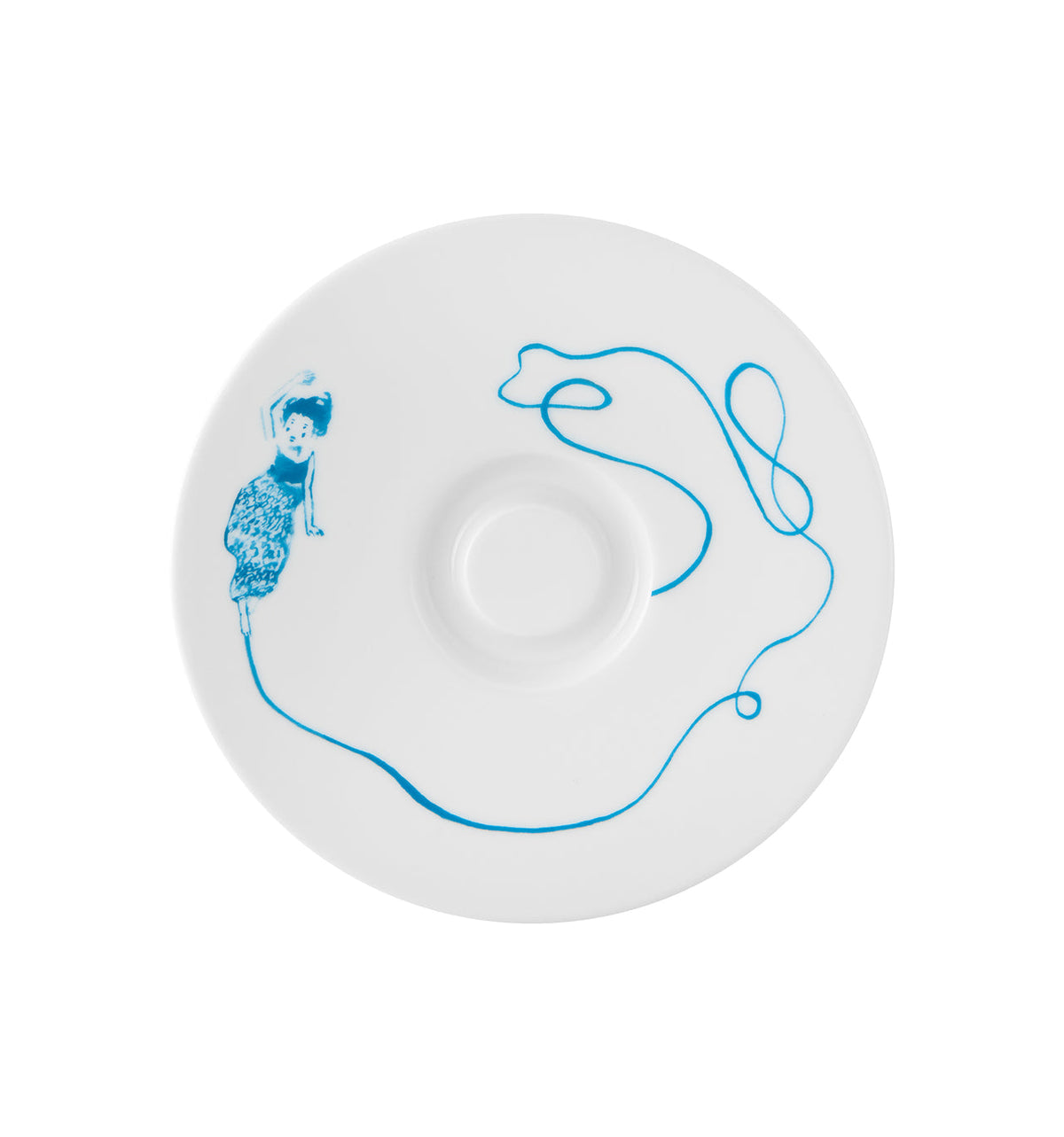 Vista Alegre Escape Goat Espresso cup and saucer V