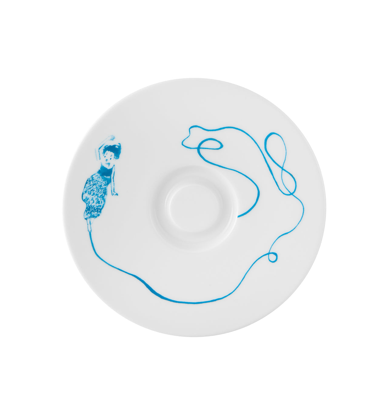 Vista Alegre Escape Goat Espresso cup and saucer V
