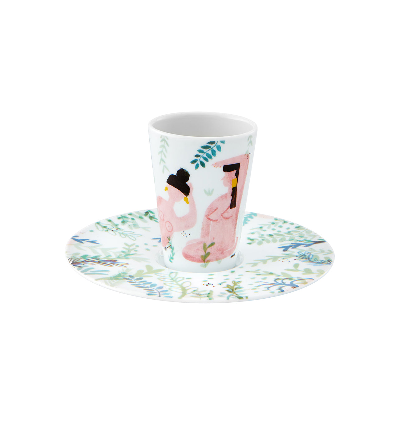 Vista Alegre Escape Goat Espresso cup and saucer VI